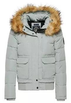 Зимняя куртка Superdry, светло-серый
