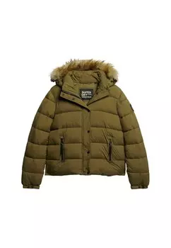 Зимняя куртка Superdry, темно-зеленый