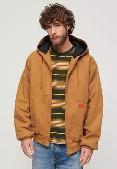 Зимняя куртка SURPLUS HOODED Superdry, коричневый