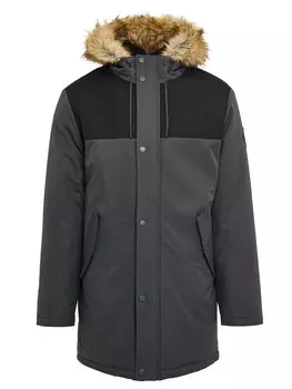 Зимняя куртка Threadbare Parkston, темно-серый