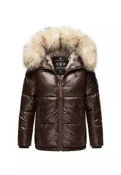 Зимняя куртка Тикунаа NAVAHOO, цвет Dark Choco