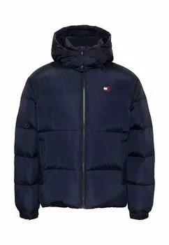 Зимняя куртка TJM FLAG BACK ALASKA Tommy Jeans, темно-синий