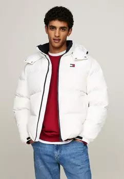 Зимняя куртка TJM FLAG BACK ALASKA Tommy Jeans, белый