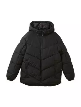 Зимняя куртка TOM TAILOR DENIM, черный
