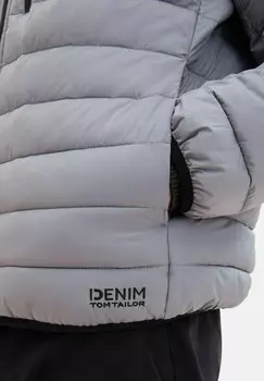 Зимняя куртка TOM TAILOR DENIM, серый