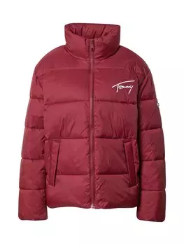 Зимняя куртка Tommy Jeans, бордо