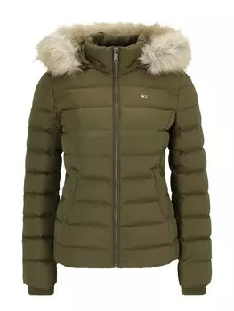 Зимняя куртка Tommy Jeans Essential, хаки