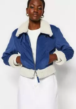 Зимняя куртка Trendyol, цвет indigo