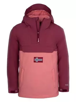 Зимняя куртка Trollkids Kirkenes, цвет rosa/rot