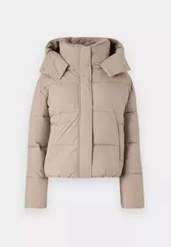 Зимняя куртка ULTRA CLASSIC PUFFER Abercrombie & Fitch, светло-коричневый