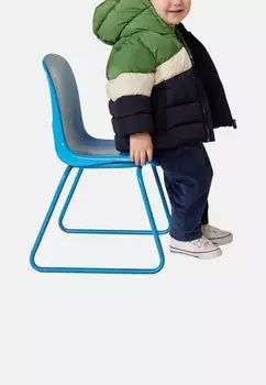 Зимняя куртка UNISEX COLOR BLOCK Petit Bateau, зеленый