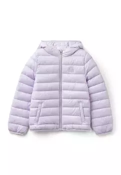 Зимняя куртка United Colors of Benetton, фиолетовый