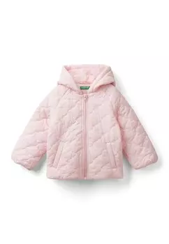 Зимняя куртка United Colors of Benetton, розовый