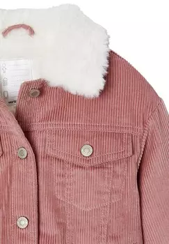 Зимняя куртка Vertbaudet, светло-розовый