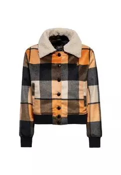 Зимняя куртка в стиле летной куртки Qk QUEEN KEROSIN, желтый