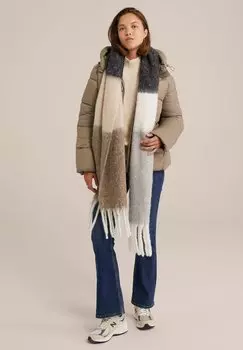 Зимняя куртка WE Fashion, оливковый