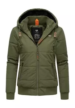 Зимняя куртка WINTERJACKE NUGGYS SOLID Ragwear, оливковый