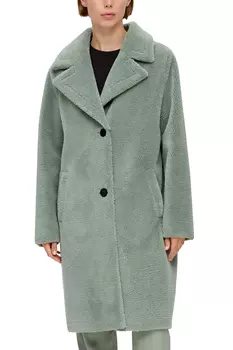 Зимняя куртка - зеленая - базовая s.Oliver, зеленый