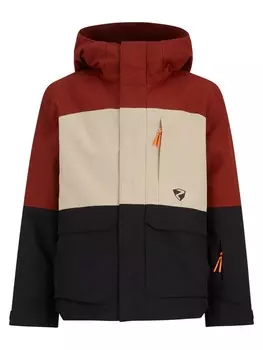 Зимняя куртка ZIENER Winter Jacket ALIM, цвет red/black