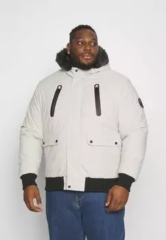 Зимняя куртка ZIPPED UTILITY SHORT PUFFER JACKET CLOSURE London, бежевый