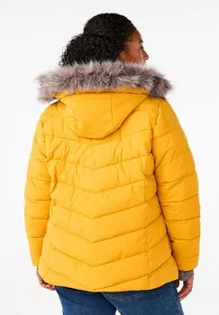 Зимняя куртка Zizzi, желтый