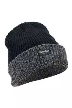 Зимняя/лыжная термошапка Thinsulate Heavy Knit (3M, 40 г) Floso, черный
