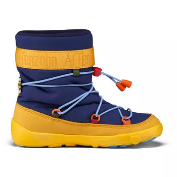 Зимняя обувь Affenzahn Snow Boot Vegan Snowy, цвет Bird Of Paradise/Dark Blue