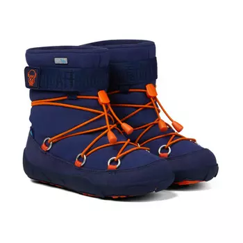 Зимняя обувь Affenzahn Snowy Witty Vegan Snowboot Elefant, цвет Blau/Orange