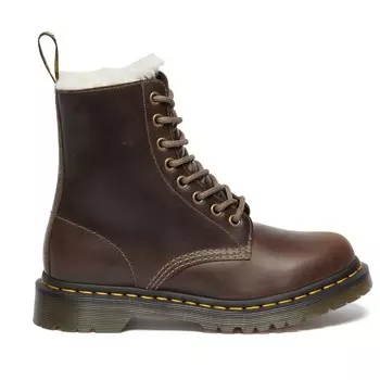 Зимняя обувь Dr. Martens 1460 Pascal Serena Orleans, цвет Dark Khaki