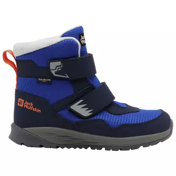 Зимняя обувь Jack Wolfskin Polar Bear-B Texapore Mid VC, цвет Crisp Cobalt