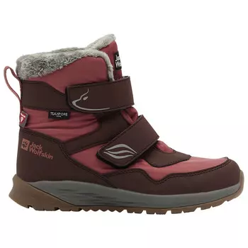 Зимняя обувь Jack Wolfskin Polar Bear-G Texapore Mid VC, цвет Dark Mahogany