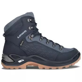 Зимняя обувь Lowa Renegade Warm GTX Mid, цвет Navy/Eisblau