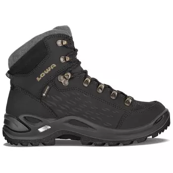 Зимняя обувь Lowa Renegade Warm GTX Mid, цвет Schwarz/Champagner