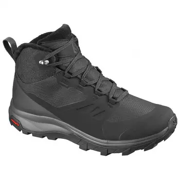 Зимняя обувь Salomon Outsnap CSWP, цвет Black/Ebony/Black