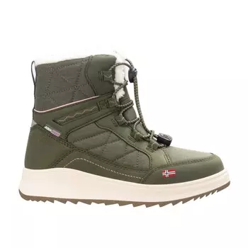 Зимняя обувь Trollkids Girl's Arendal Winter Boots XT, цвет Dusky Olive/Pink Dawn