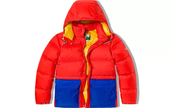 Зимняя Олимпиада Ограниченная коллекция пуховик мужской красный The North Face, красный