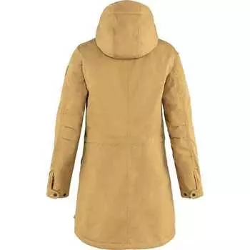 Зимняя парка Greenland женская Fjallraven, коричневый
