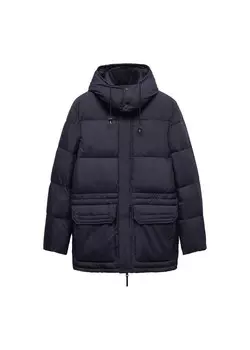 Зимняя парка Mango Man DOLIPA, темно-синий