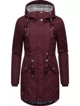 Зимняя парка Ragwear Elsie, бургундия