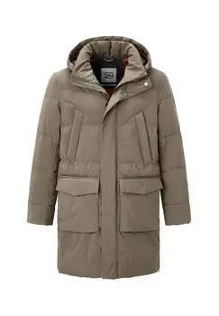 Зимняя парка с современной растяжкой в двух направлениях Водолей S4 JACKETS, тауп