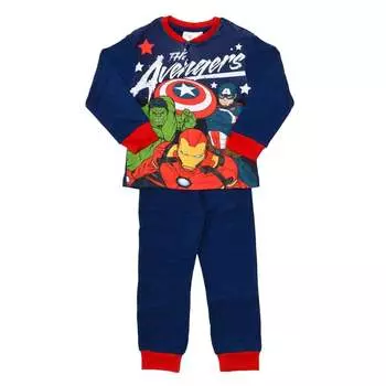 Зимняя пижама с длинными рукавами для мальчиков hu7380 Disney, синий