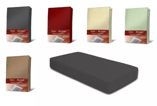 Зимняя простыня из хлопка, теплая флисовая приятная простыня, размер: 90x200 см - 100x200 см, цвет: антрацит One-Home, серый