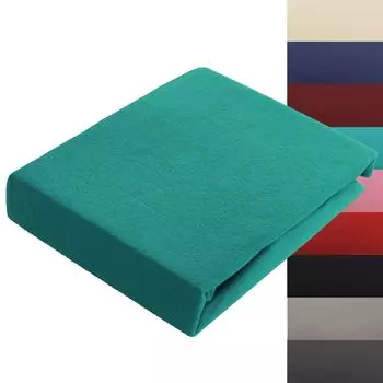 Зимняя простыня из термофлиса 180x200 - 200x200 см Простыня Soft Petrol leonado vicenti