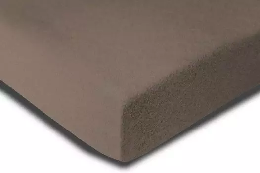 Зимняя простыня. Пушистая теплая флисовая приятная простыня. Простыни на подкладке, размер: 90x200 см - 100x200 см, цвет: серо-коричневый One-Home