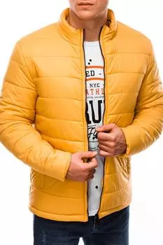 Зимняя пуховая куртка Edoti, желтый