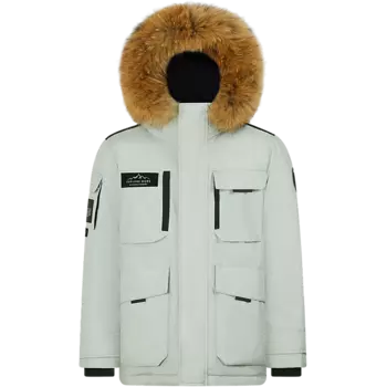 Зимняя пуховая куртка унисекс BOSIDENG, Dragon Rising Dark Gray 9AR2