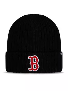 Зимняя шапка 47 Brand MLB Boston Red Sox Thick Cord Logo 47 B-THCCK02ACE-BK, черный