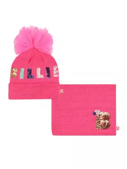 Зимняя шапка Billieblush Set: y bufanda de tubo U20611, розовый