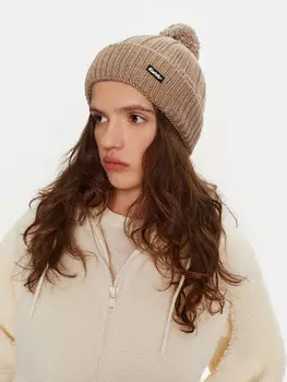 Зимняя шапка Eisbr Ayo Pompon 30949 150, бежевый