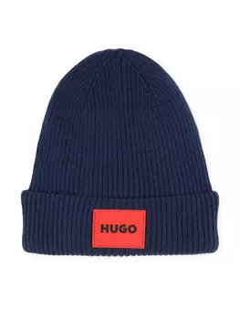 Зимняя шапка HUGO G00259, темно-синий